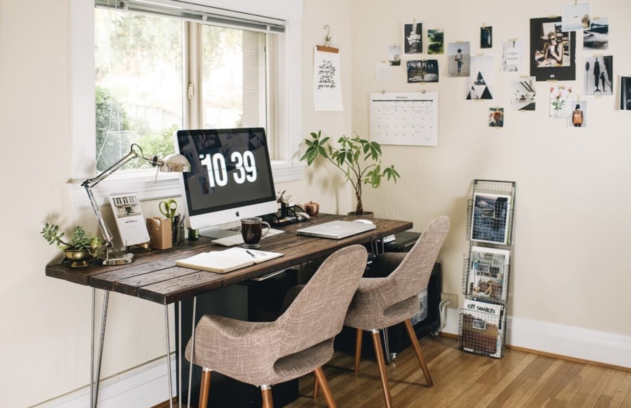 Modernes Homeoffice Einrichtung